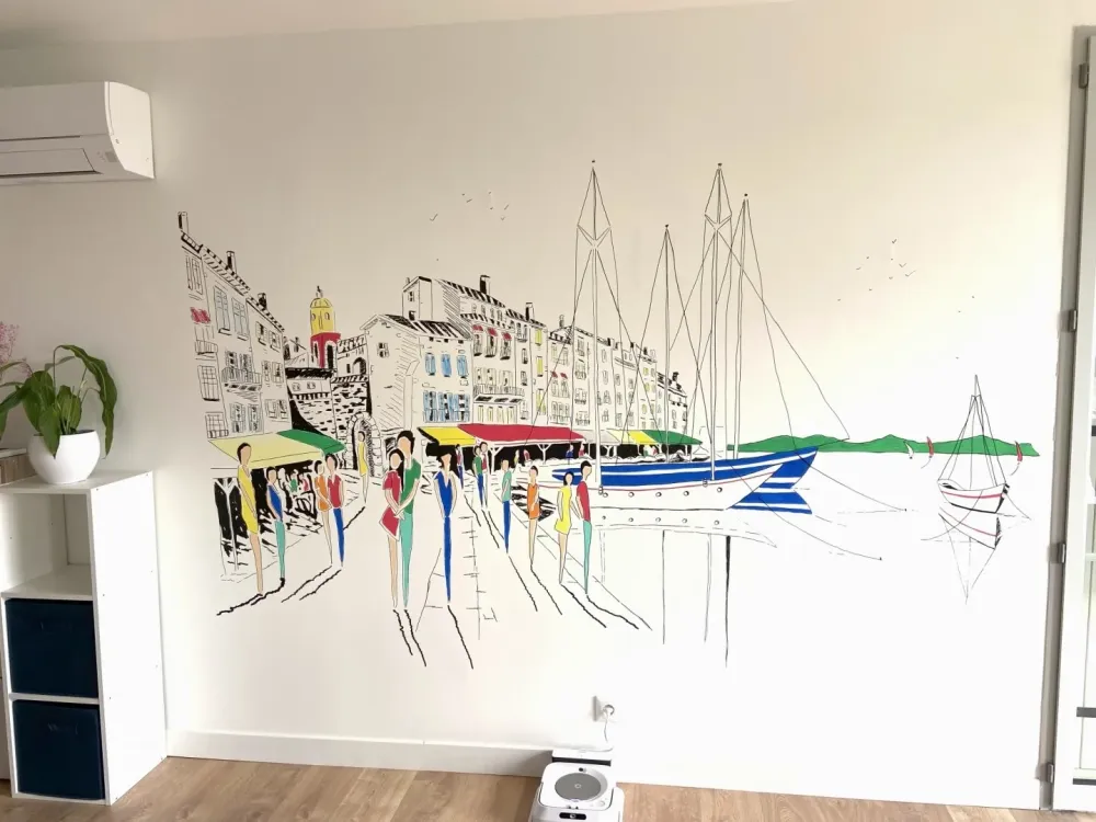 Fresque clé en main à Gironde